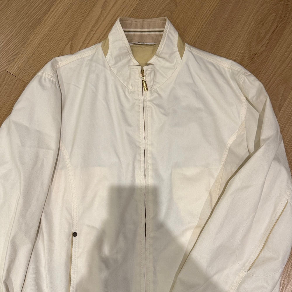 Brioni white zip up jacket - Picture 3 of 12
